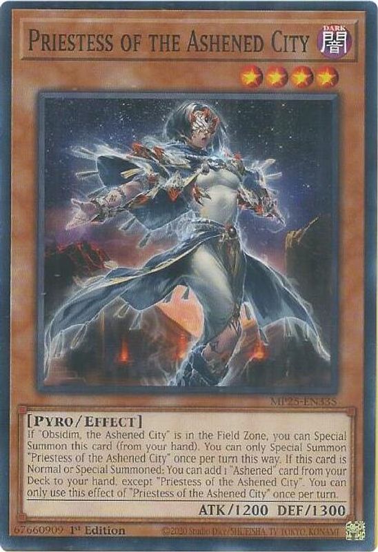Priestess of the Ashened City - MP25-EN335 - Common - 1st Edition