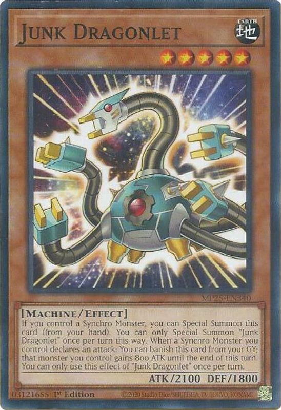 Junk Dragonlet - MP25-EN340 - Common - 1st Edition