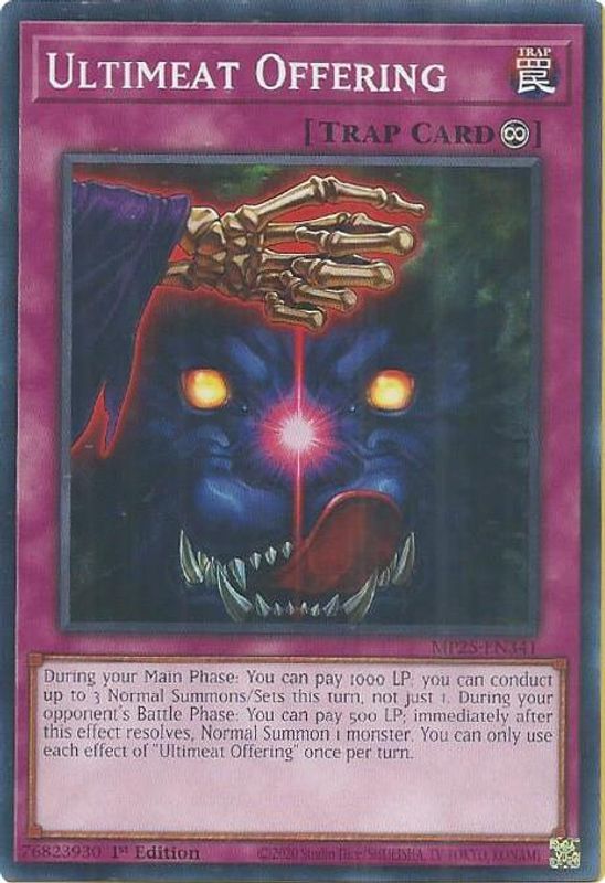 Ultimeat Offering - MP25-EN341 - Common - 1st Edition