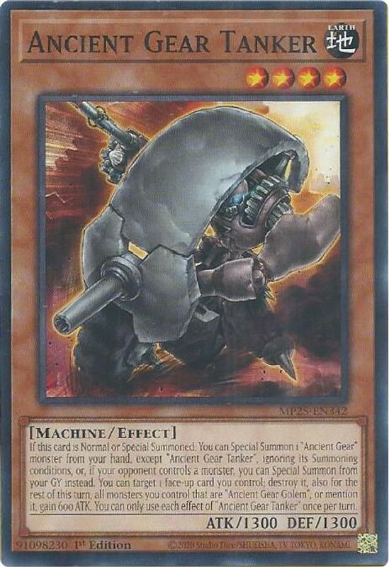 Ancient Gear Tanker - MP25-EN342 - Common - 1st Edition