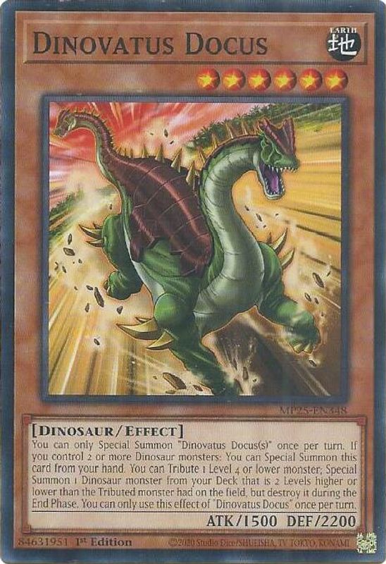 Dinovatus Docus - MP25-EN348 - Common - 1st Edition