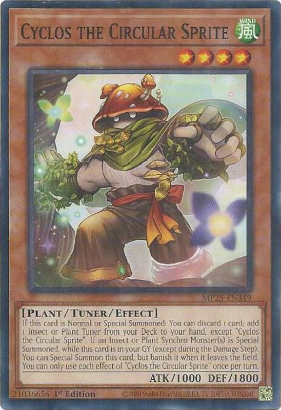 Cyclos the Circular Sprite - MP25-EN349 - Common - 1st Edition