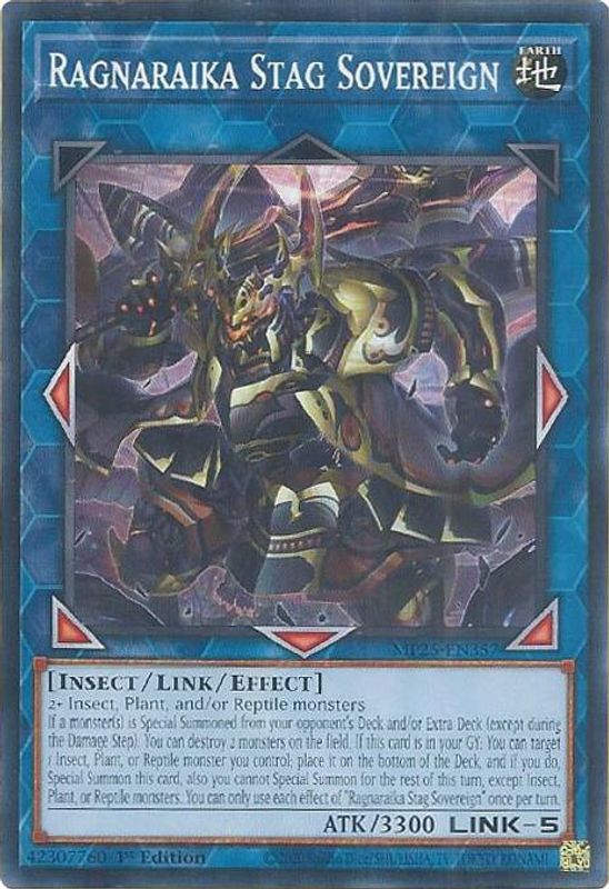 Ragnaraika Stag Sovereign - MP25-EN357 - Common - 1st Edition