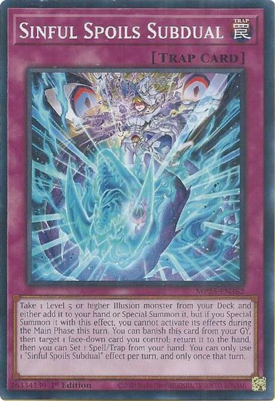Sinful Spoils Subdual - MP25-EN362 - Common - 1st Edition