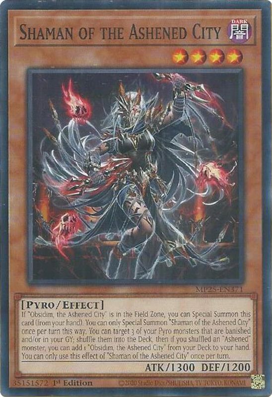 Shaman of the Ashened City - MP25-EN371 - Common - 1st Edition