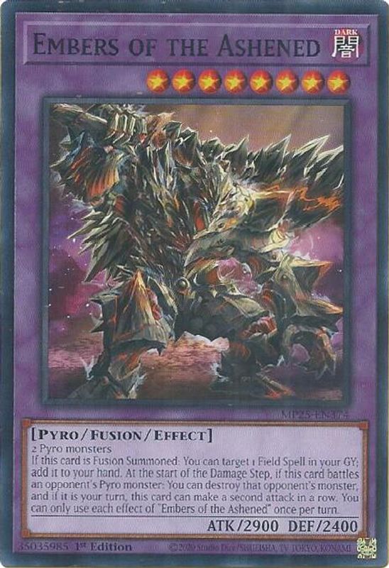Embers of the Ashened - MP25-EN374 - Common - 1st Edition