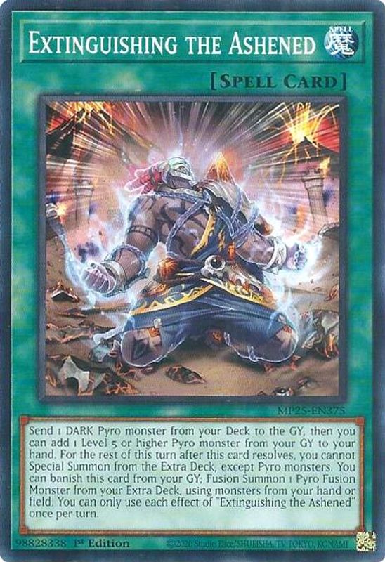 Extinguishing the Ashened - MP25-EN375 - Common - 1st Edition