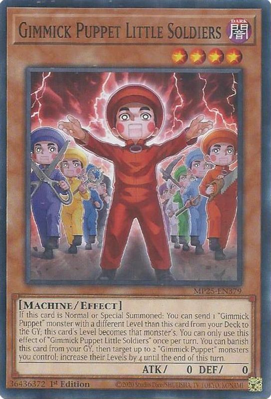 Gimmick Puppet Little Soldiers - MP25-EN379 - Common - 1st Edition