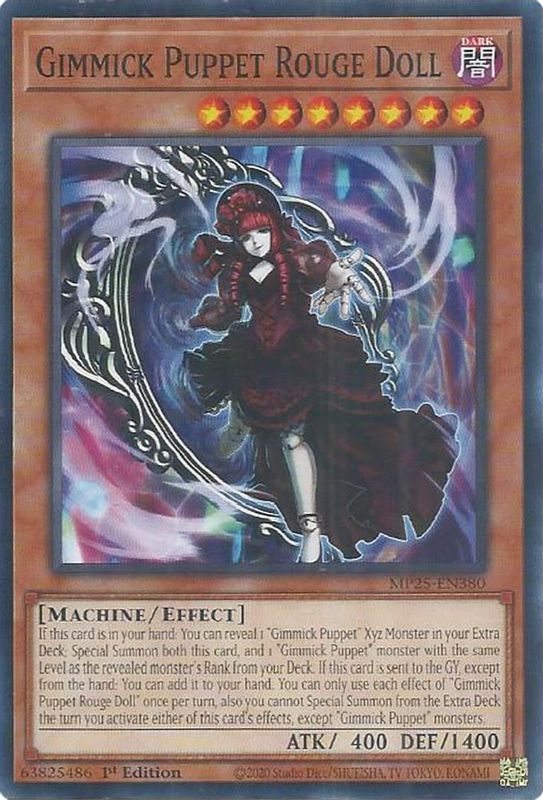 Gimmick Puppet Rouge Doll - MP25-EN380 - Common - 1st Edition