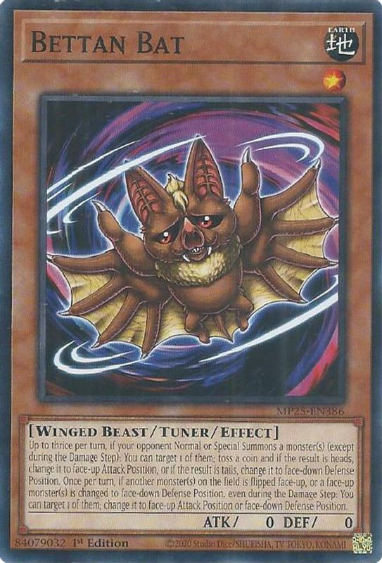 Bettan Bat - MP25-EN386 - Common - 1st Edition
