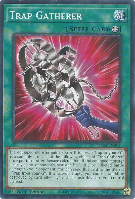 Trap Gatherer - MP25-EN392 - Common - 1st Edition