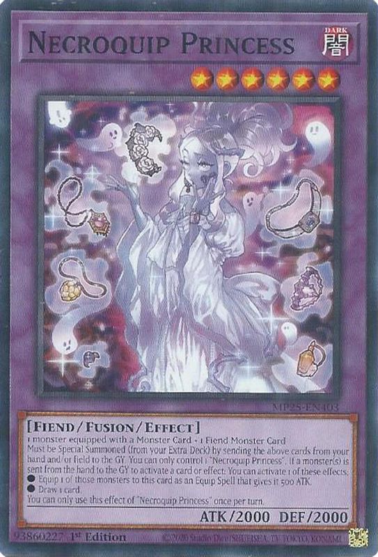 Necroquip Princess - MP25-EN403 - Common - 1st Edition