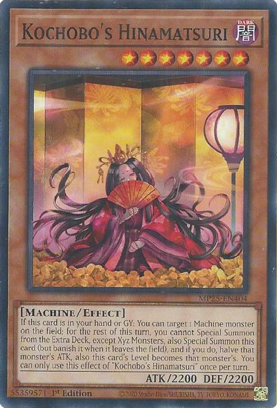 Kochobo's Hinamatsuri - MP25-EN404 - Common - 1st Edition