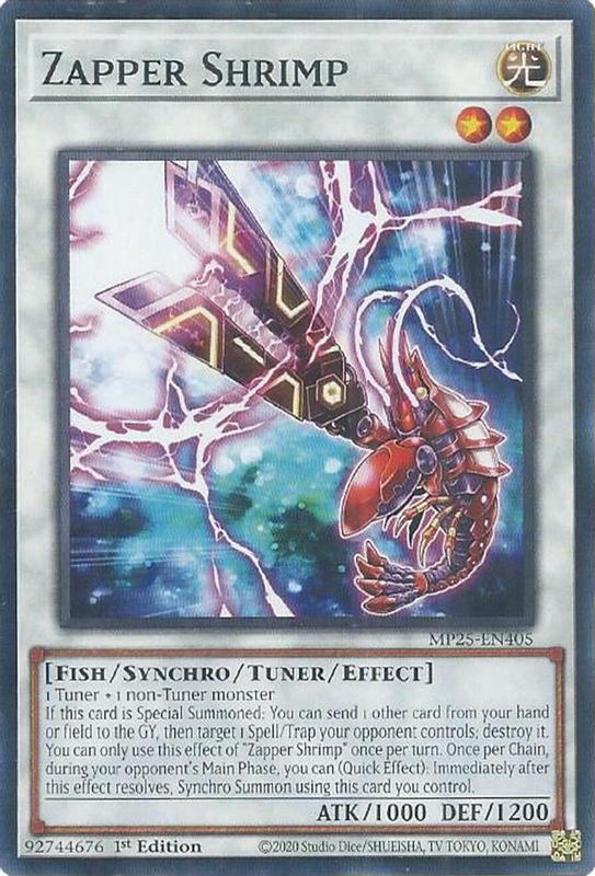 Zapper Shrimp - MP25-EN405 - Common - 1st Edition