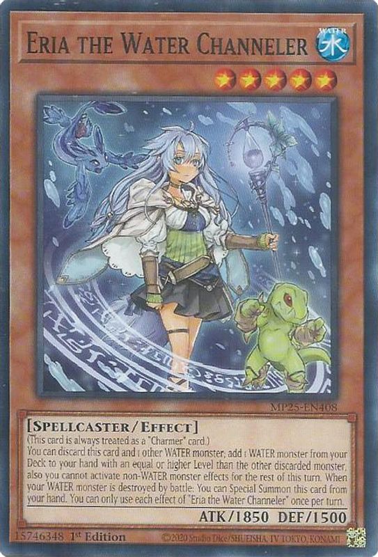 Eria the Water Channeler - MP25-EN408 - Common - 1st Edition