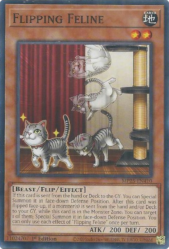 Flipping Feline - MP25-EN410 - Common - 1st Edition