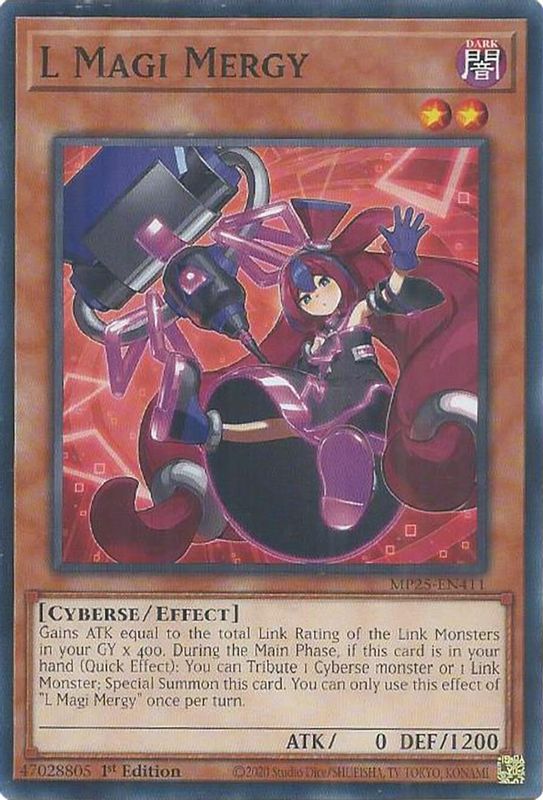 L Magi Mergy - MP25-EN411 - Common - 1st Edition