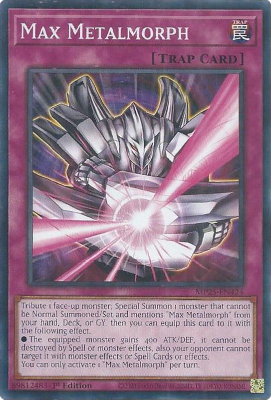 Max Metalmorph - MP25-EN424 - Common - 1st Edition