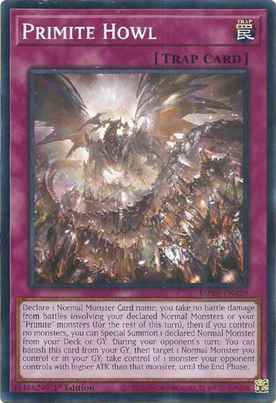 Primite Howl - MP25-EN429 - Common - 1st Edition