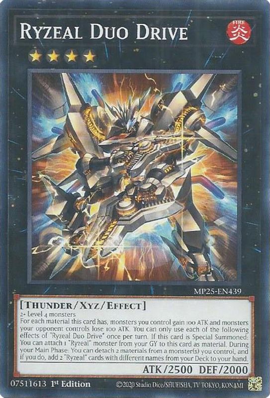 Ryzeal Duo Drive - MP25-EN439 - Common - 1st Edition
