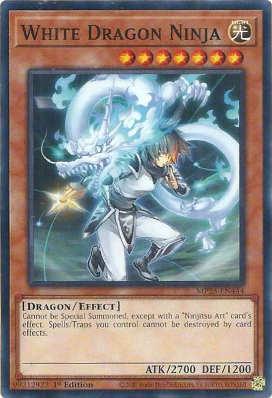 White Dragon Ninja - MP25-EN444 - Common - 1st Edition