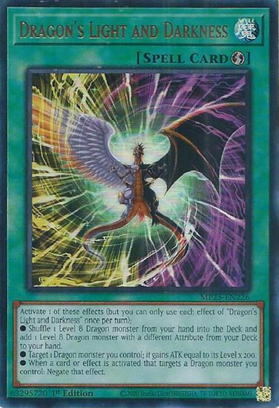 Dragon's Light and Darkness - MP25-EN226 - Ultra Rare - 1st Edition