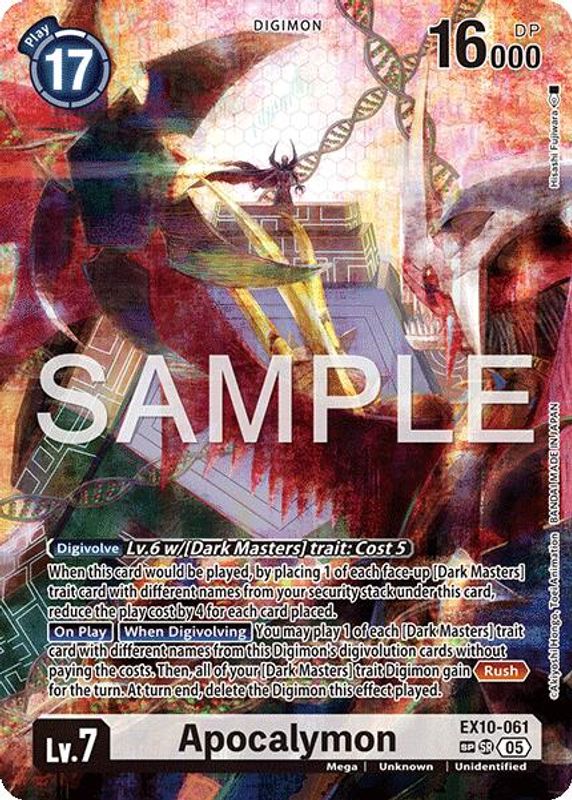 Apocalymon (SP) - EX10-061 - Special Rare