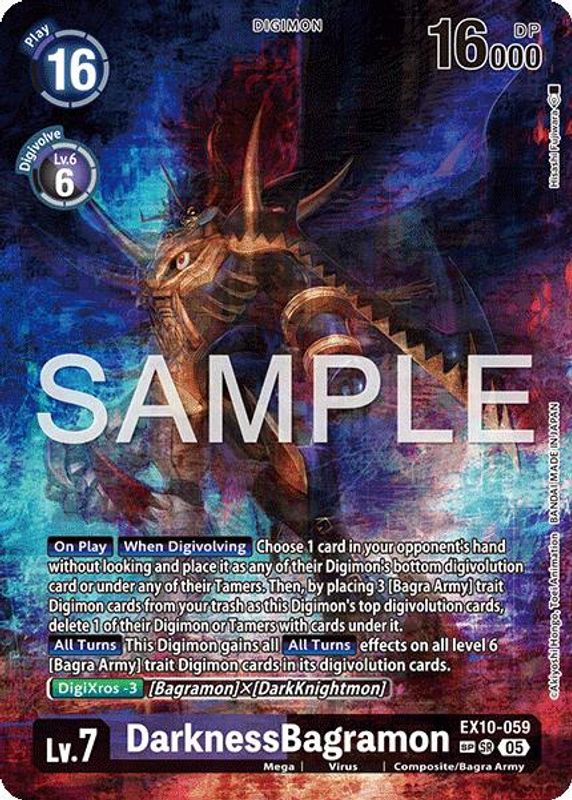 DarknessBagramon (SP) - EX10-059 - Special Rare
