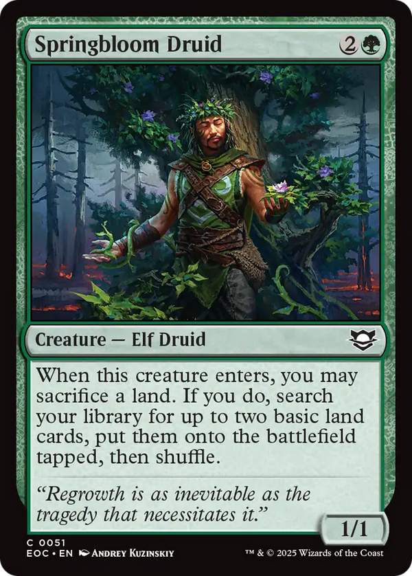 Springbloom Druid (EOC)