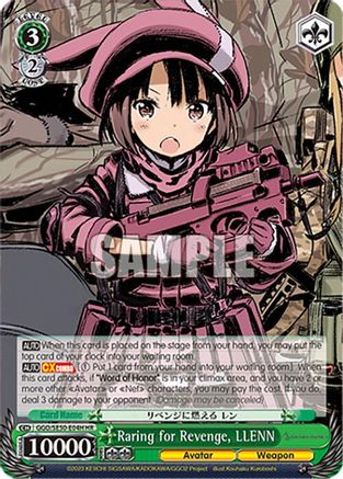 Raring for Revenge, LLENN (HR) - GGO/SE50-E04HHR - Holo Rare