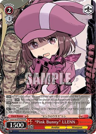 "Pink Bunny" LLENN (HR) - GGO/SE50-E23HR - Holo Rare