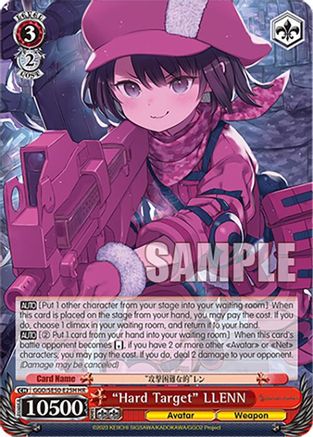 "Hard Target" LLENN (HR) - GGO/SE50-E25HHR - Holo Rare