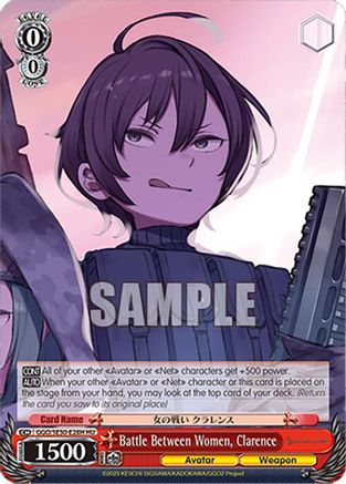 Battle Between Women, Clarence (HU) - GGO/SE50-E28HHU - Holo Uncommon