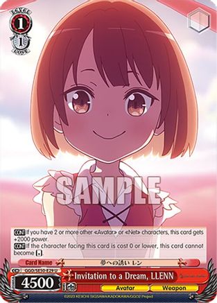 Invitation to a Dream, LLENN - GGO/SE50-E29U - Uncommon