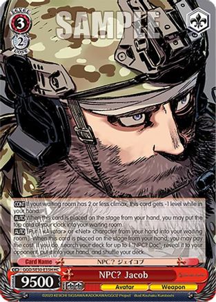 NPC? Jacob (HC) - GGO/SE50-E35HHC - Holo Common