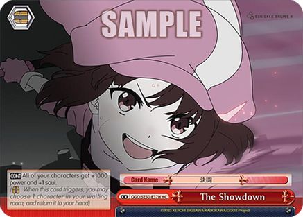 The Showdown (HC) - GGO/SE50-E37HHC - Holo Common