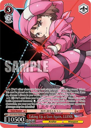 Taking Up a Gun Again, LLENN - GGO/SE50-PE04SPR - Promo