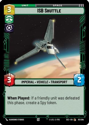 ISB Shuttle - 83/264 - Common