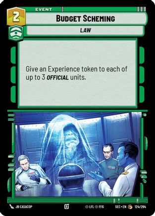 Budget Scheming - 124/264 - Common