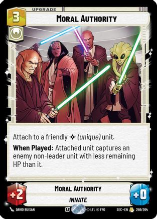 Moral Authority - 256/264 - Rare