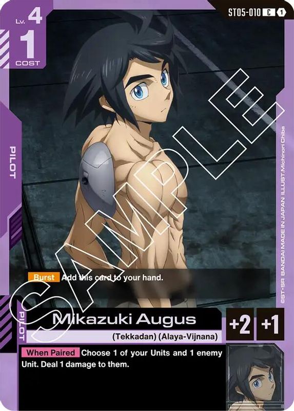Mikazuki Augus - ST05-010 - Common