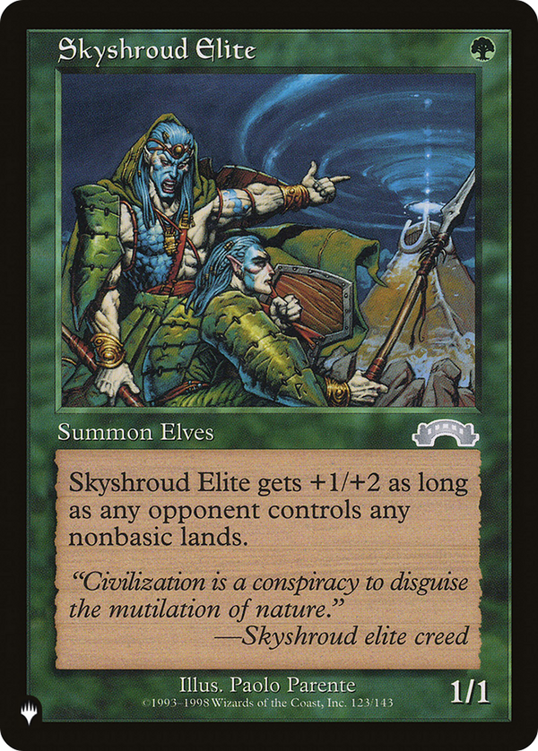 Skyshroud Elite - EXO Reprint (PLST)