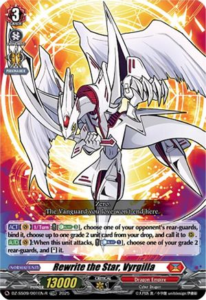 Rewrite the Star, Vyrgilla (TDR) - DZ-SS09/001EN-R - Trial Deck Rare
