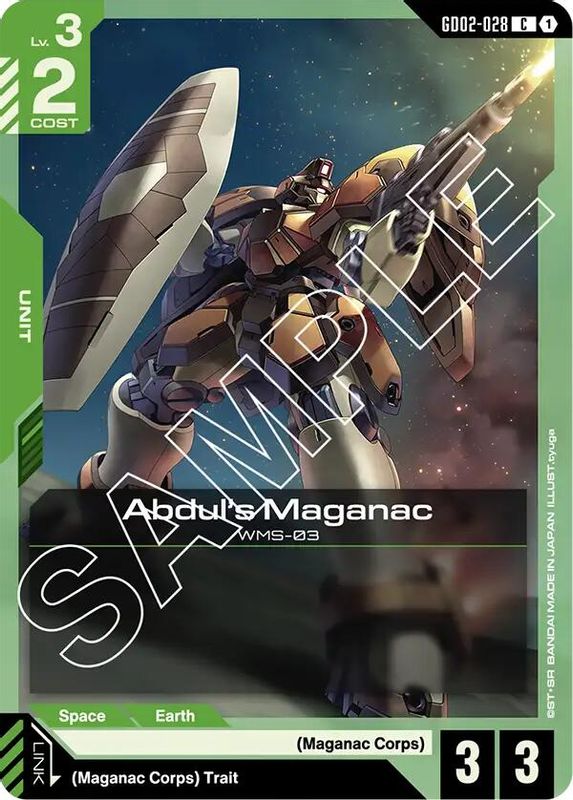 Abdul's Maganac - GD02-028 - Common
