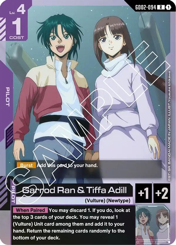 Garrod Ran & Tiffa Adill - GD02-094 - Rare