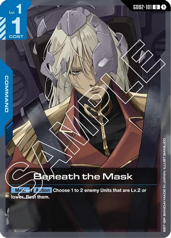 Beneath the Mask - GD02-101 - Uncommon