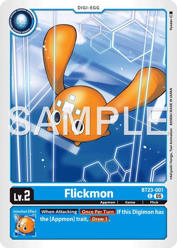 Flickmon - BT23-001 - Common
