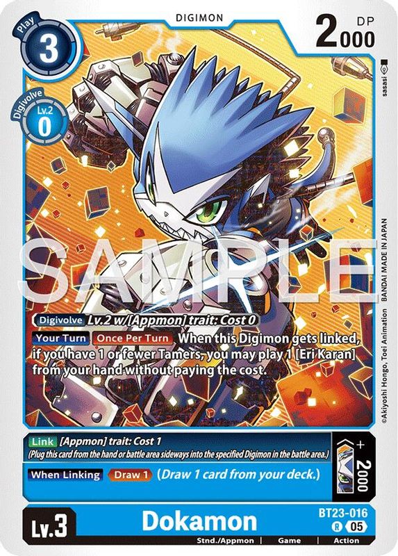 Dokamon - BT23-016 - Rare