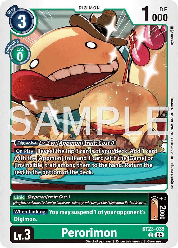 Perorimon - BT23-039 - Common