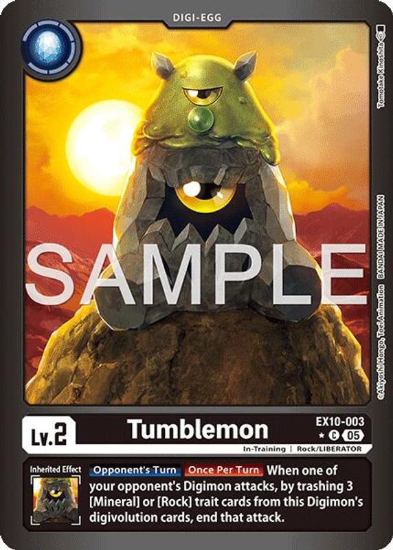 Tumblemon (Limited Foil) - EX10-003 - Common